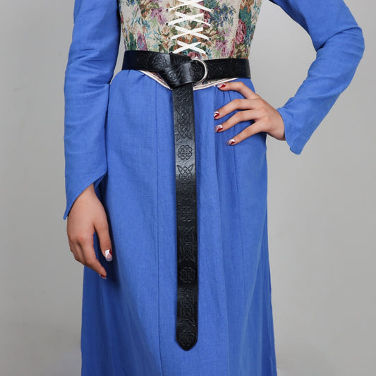 Furealux Medieval belt ZSJ-024 Black