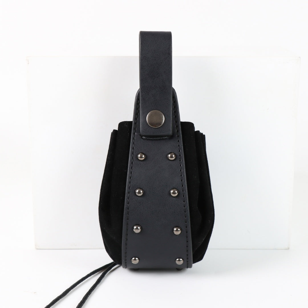 Furealux Medieval waist bag ZSJ-061 Black