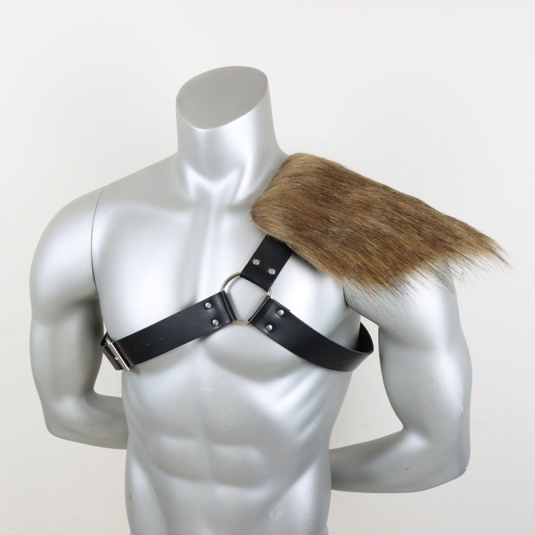 Furealux Medieval Fur Shoulder Armor ZSJ-089
