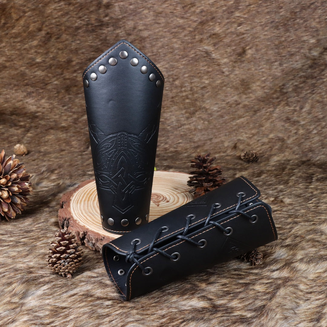 Furealux Medieval Wristbands ZSJ-010 Black