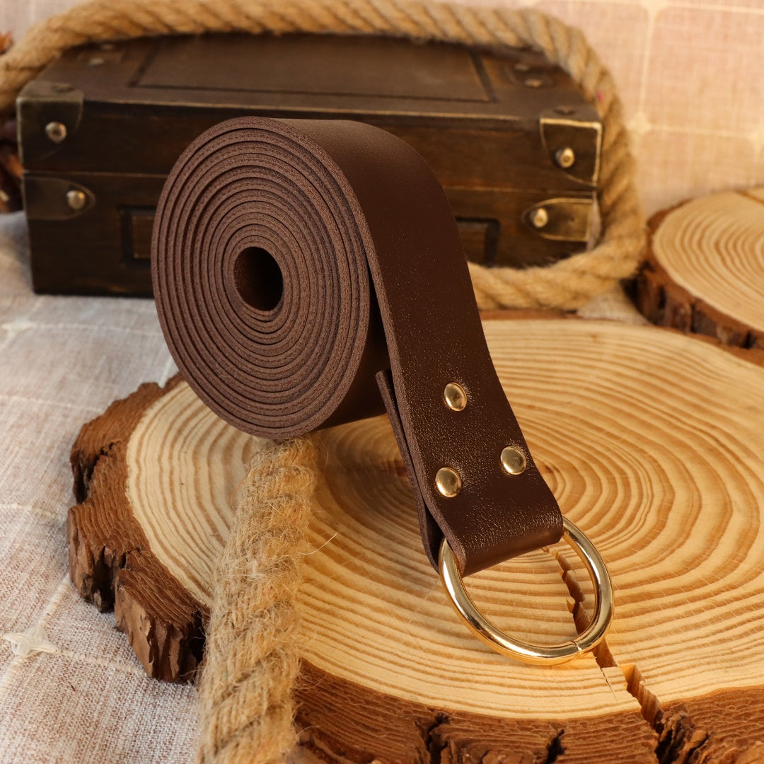 Furealux Medieval belt ZSJ-016 Brown