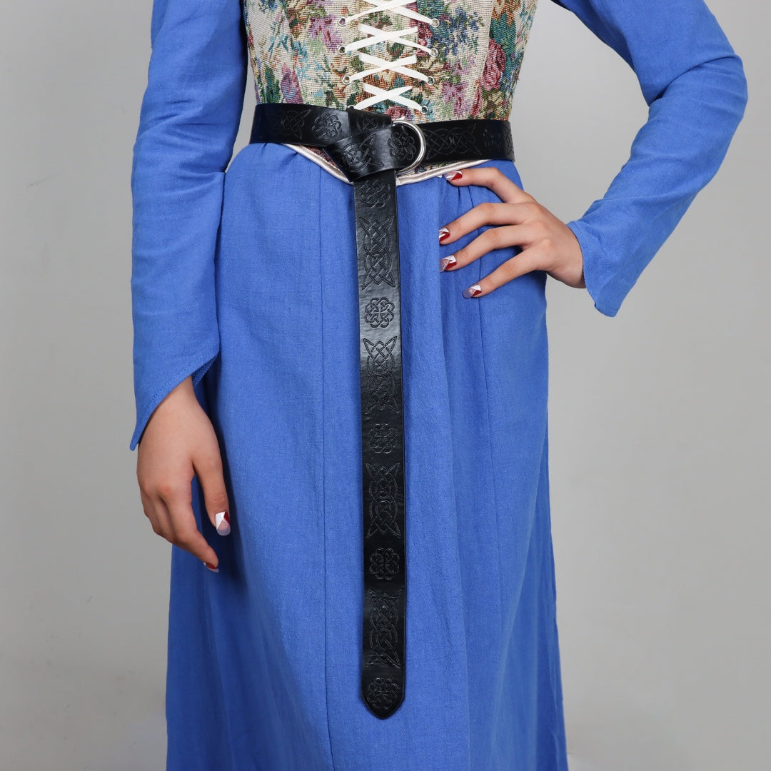 Furealux Medieval belt ZSJ-024 Black