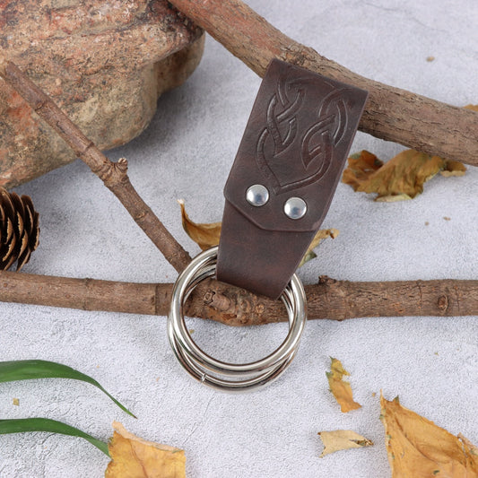 Medieval Embossed Double-Button Skirt Clip ZSJ-220