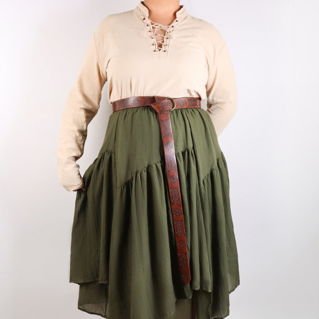 Furealux Medieval belt ZSJ-024 Camel