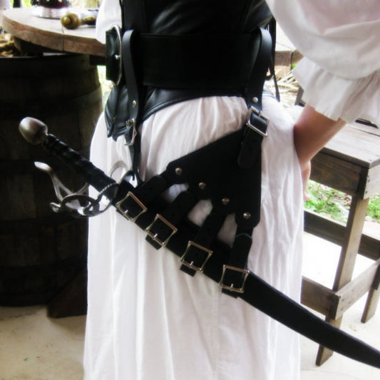 Medieval sword sheath ZSJ-033